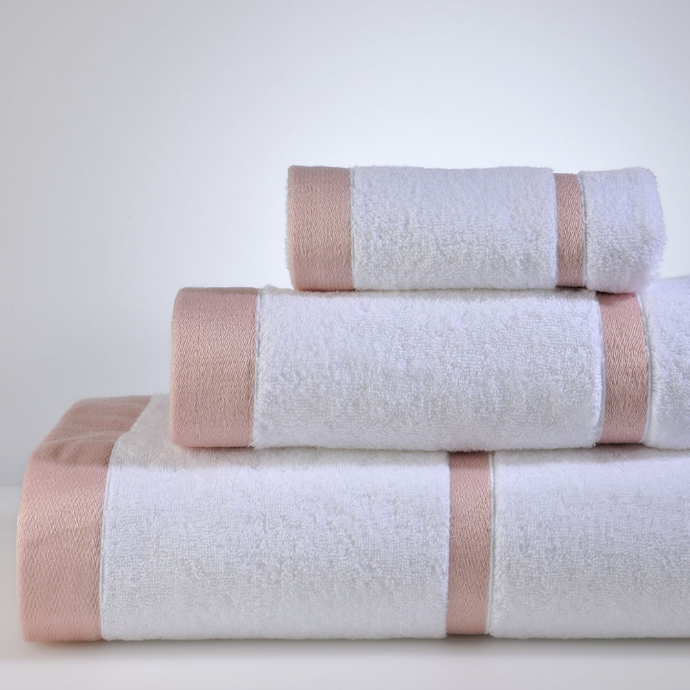 Towels Set Lydia Pink (3pcs) image