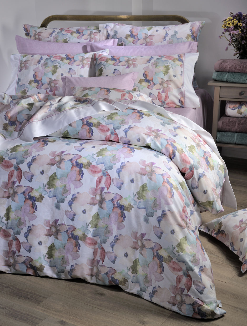 King Sheets Set 860 Art Flower image