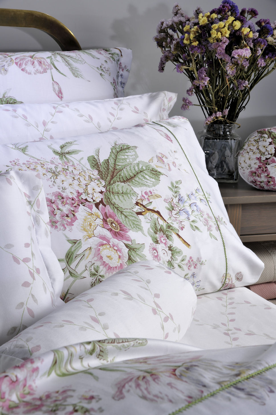 Single Duvet Cover 849 Bouquet Pink image